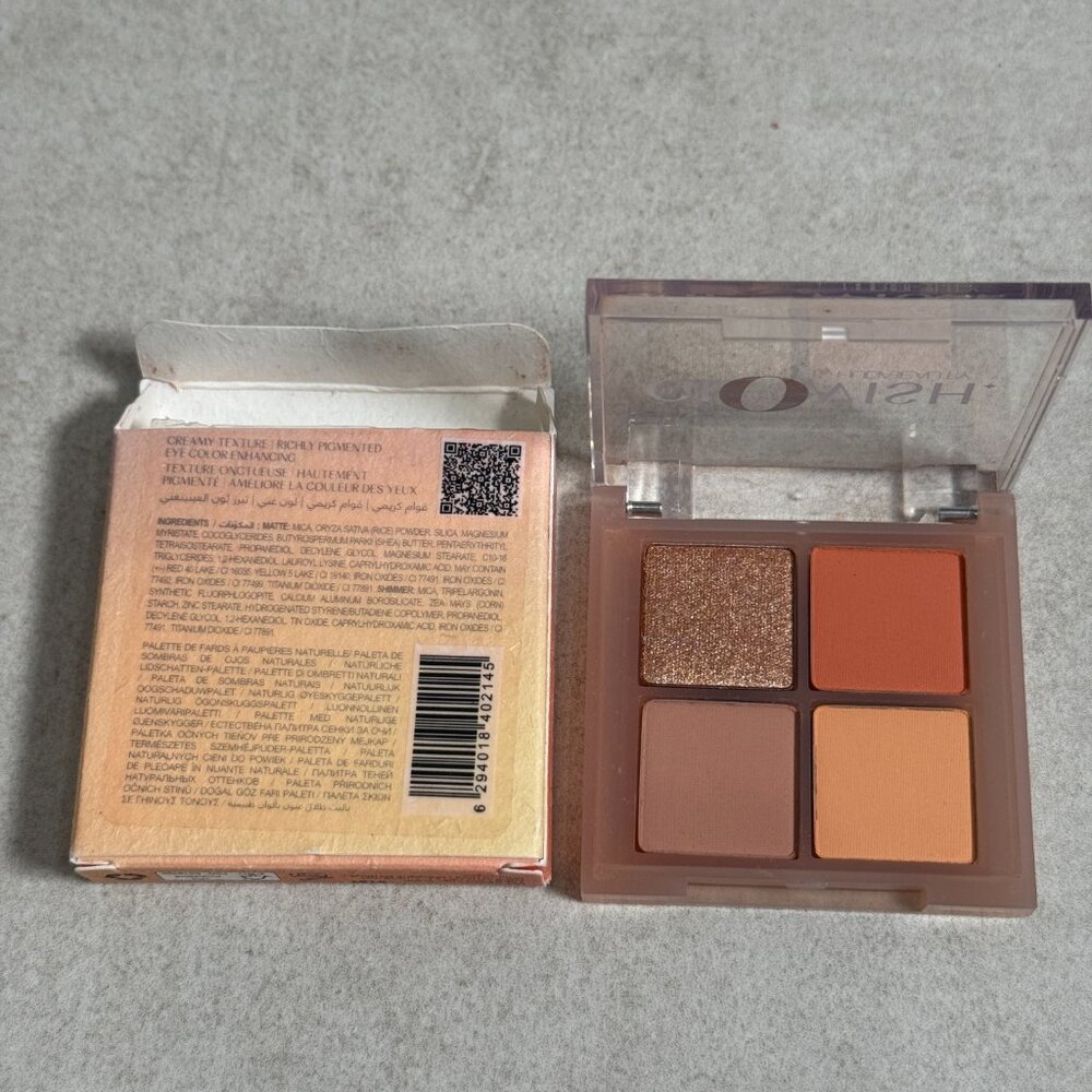 Glowish by Huda Beauty Mini Eyeshadow Palette Clay - Picture 4 of 4